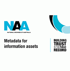 Metadata for information assets.