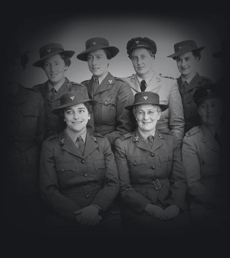 Members of the Australian Women's Army Service.