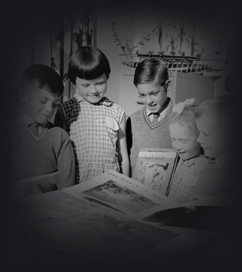 Lynham Primary School students, Canberra, 1963.