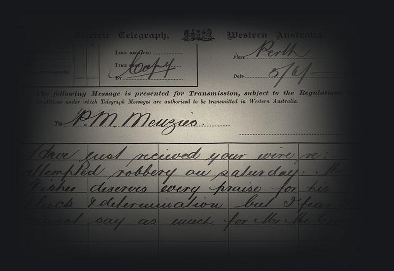 Letter to PM Menzies