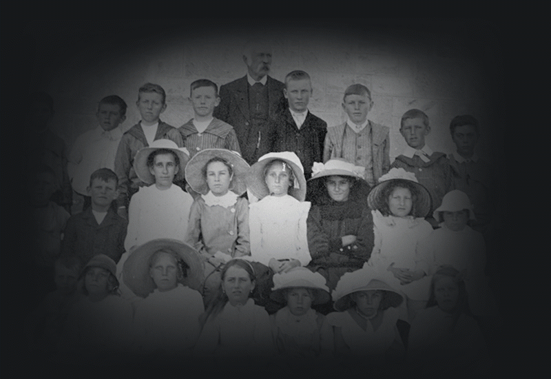 School Children, Beachport, State Library of South Australia
