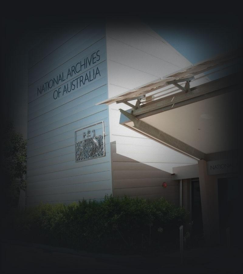 National Archives of Australia Queensland office entrance.