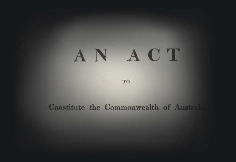 Commonwealth of Australia Constitution Act 1900