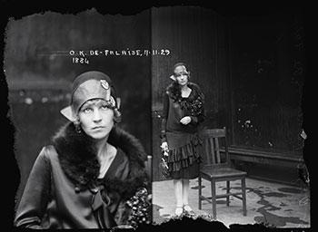 Police photographs of Olga Anderson