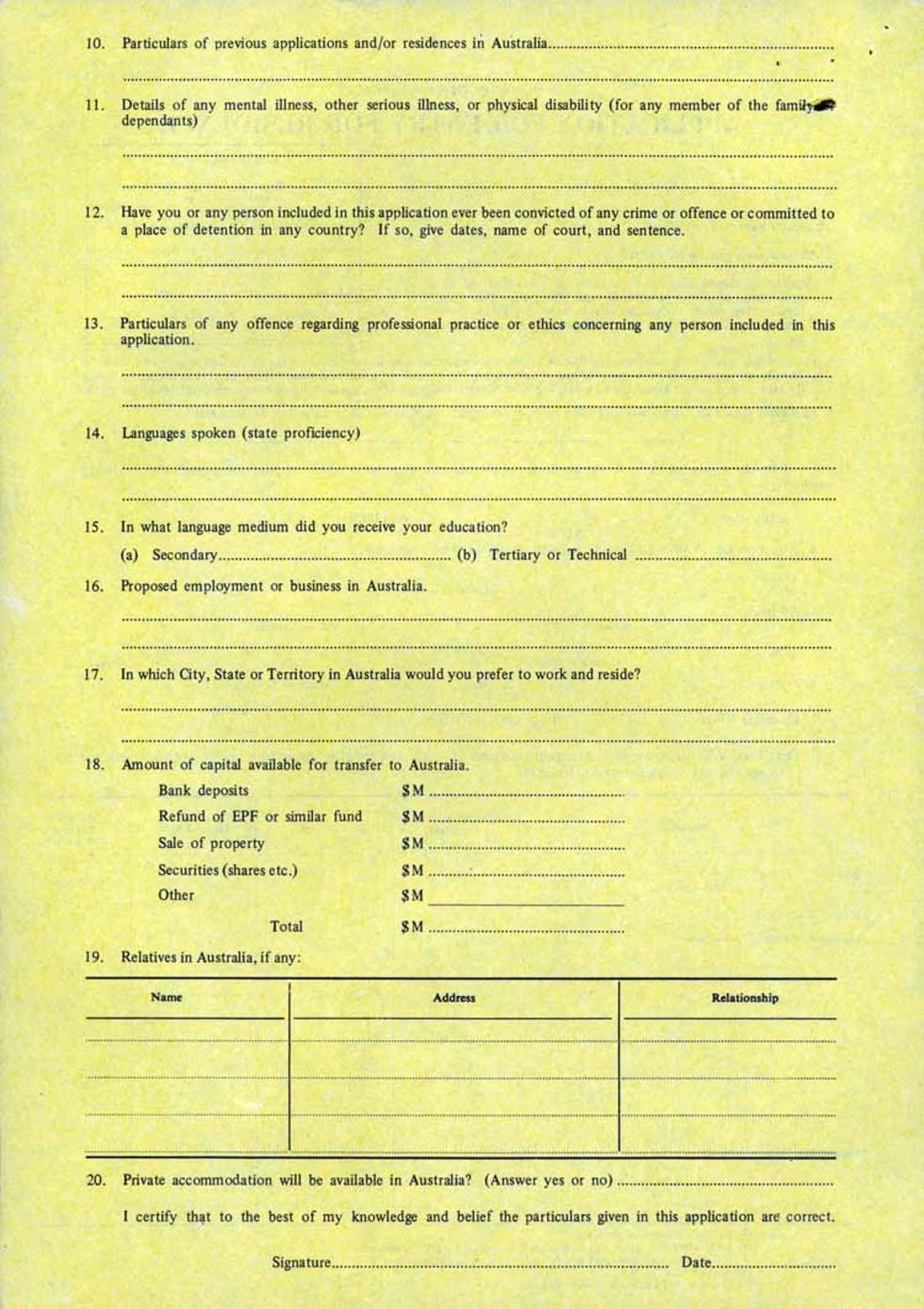 Form M47