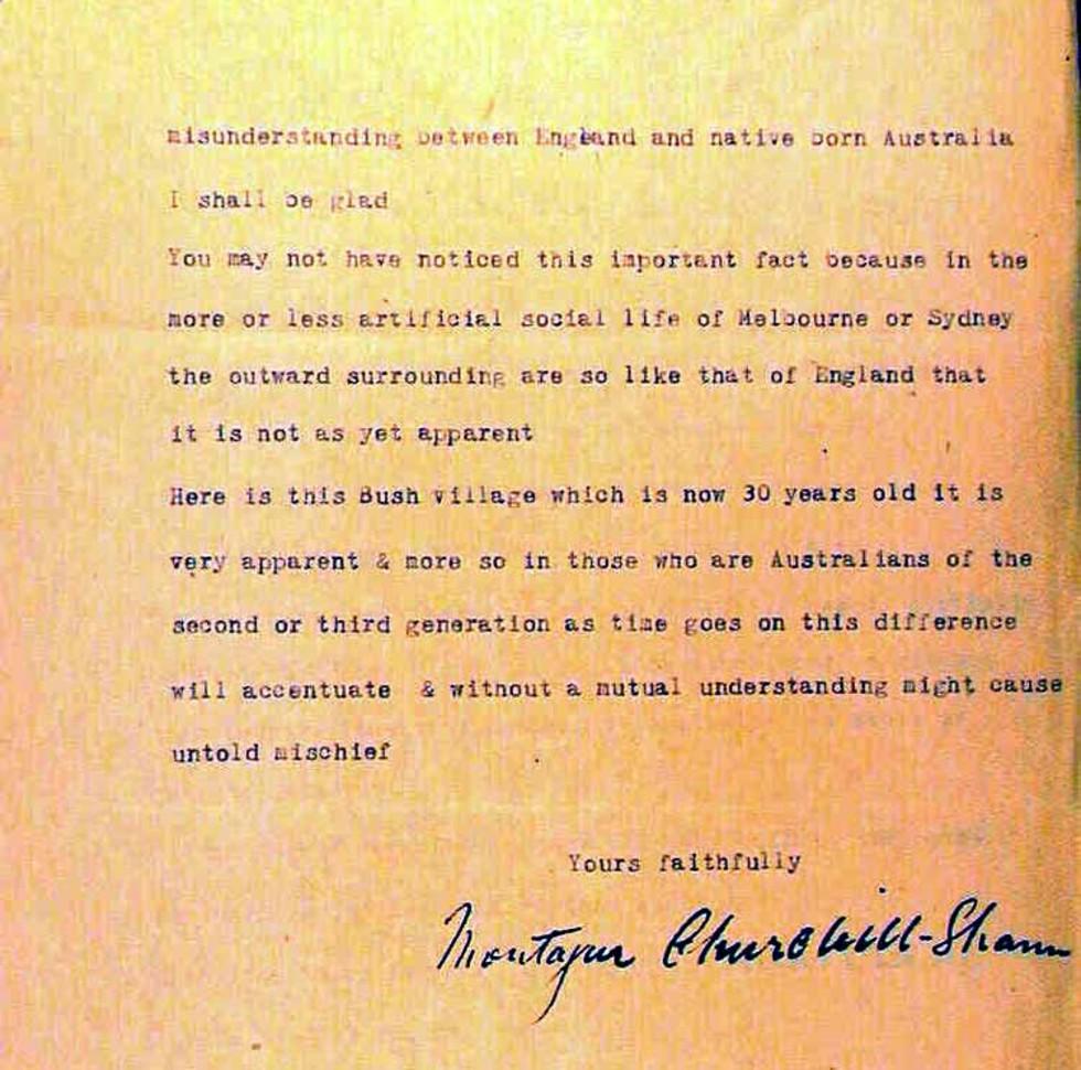 Letter to the Governor-General