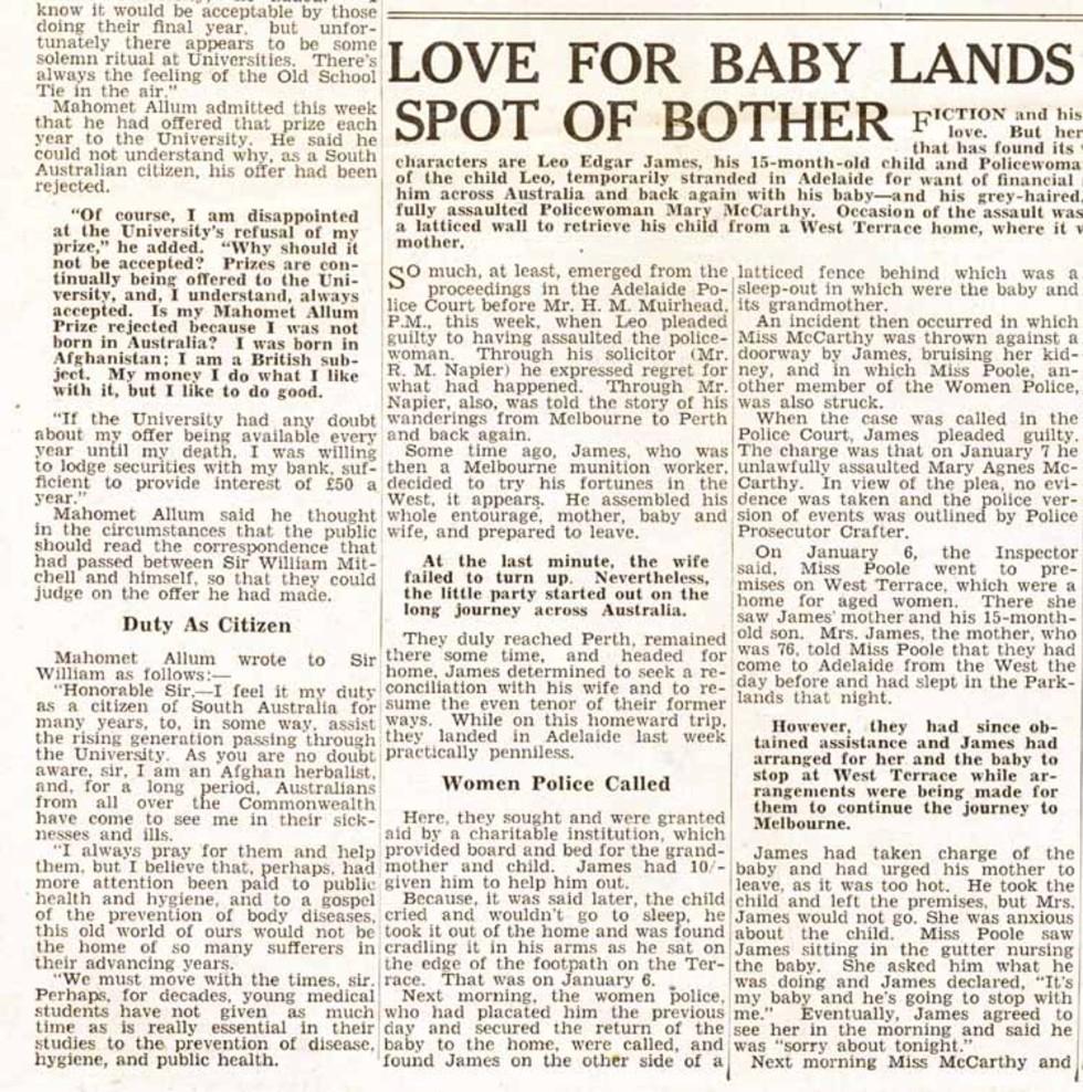 Newspaper article