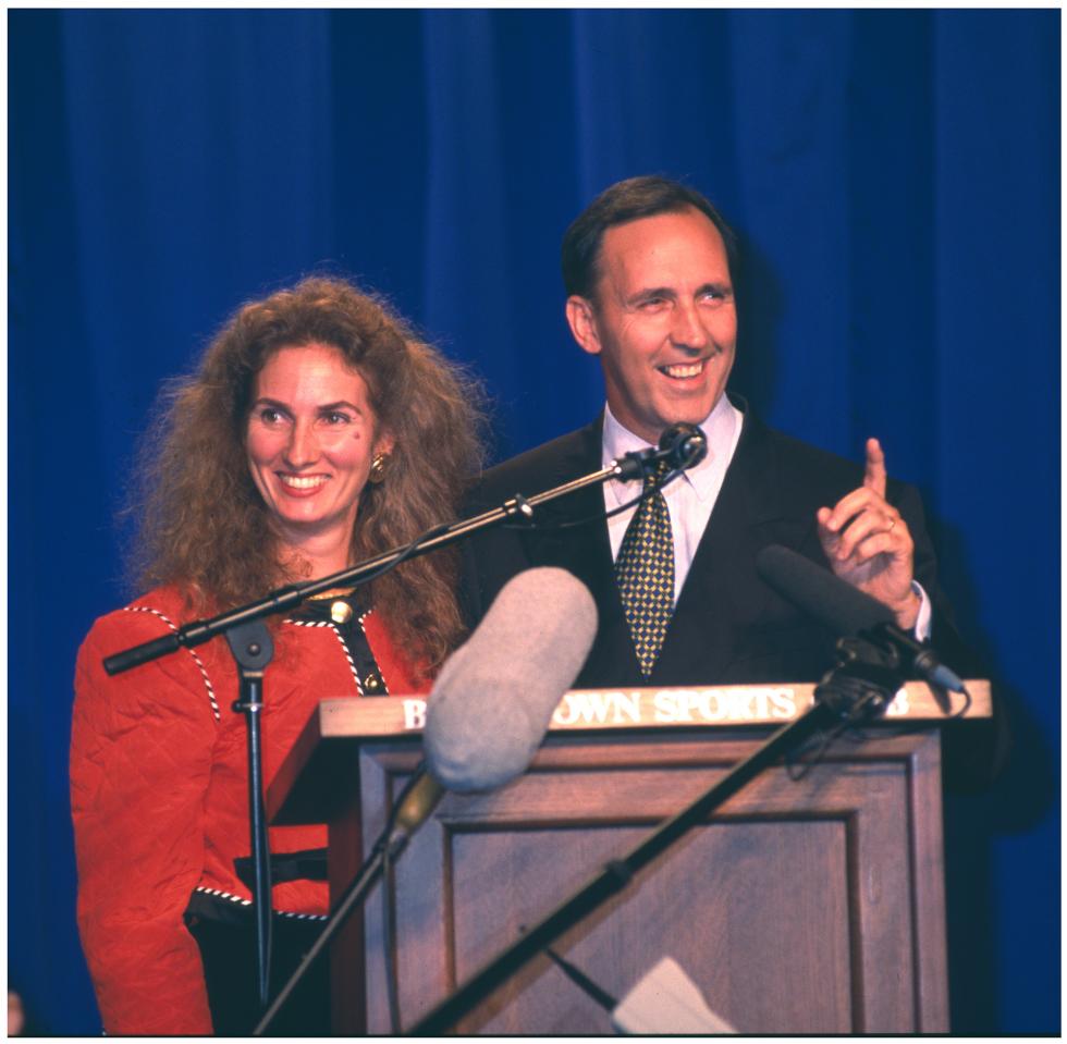    Paul Keating z inspirujący, Dziewczyna Julieanne Newbould 