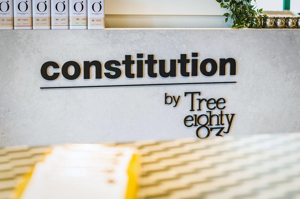 Cafe counter at National Archives Parkes named Constitution by Tree eighty 3