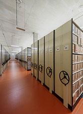 Archival record storage compactus Photograph by John Gollings 2017