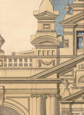 Architectural plans of Collingwood post office. 