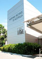 National Archives of Australia Queensland office entrance.