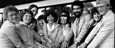 Twenty four adults and eight children from USA arrive under Australia's enterpreneurial policy to establish a major jewellery manufacturing business in Perth, 1979.