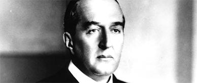 Portrait of Prime Minister Stanley Melbourne Bruce.