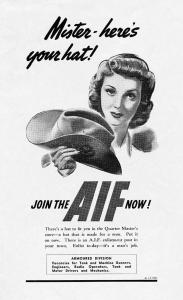 Recruitment poster for the Australian Imperial Force (AIF).