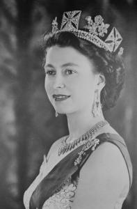 Portrait of Queen Elizabeth II.