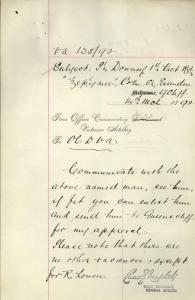 From Offices Commanding Victorian Artillery