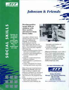 Develop positive social skills in children with these motley adventurers from Down Under