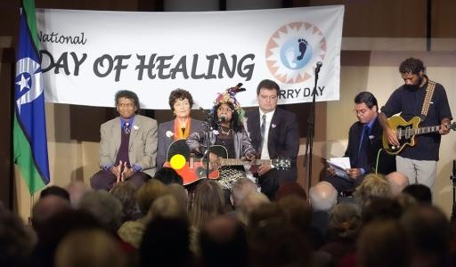 Musical performance at National Healing Day