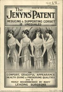 A 1918 advertising pamphlet for Jenyns corsets.