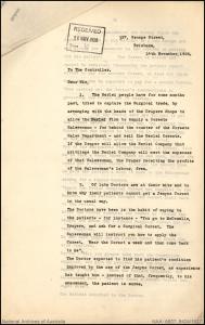 Sarah Jenyns’ accusation that Berlei were paying saleswomen to sell Berlei corsets in Drapers Shops.