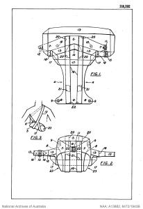 Myra Juliet Farrell complete specification for an improved device to facilitate carrying an infant 1943 NAA: A13882, 8472/1943B