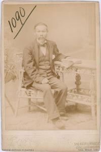 Studio portrait of James Chu Chee.