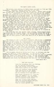 2 articles: The Harts Range Races; Our School; and a poem titled The Rain Fairies.