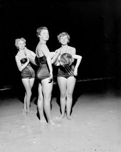 3 lifesaving women carrying a colleague