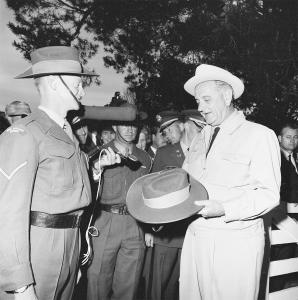 Men with Akubra slouch hats