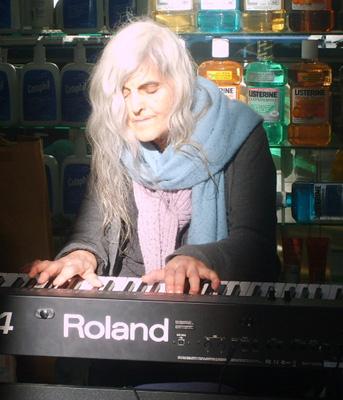 Natalie plays the piano. 