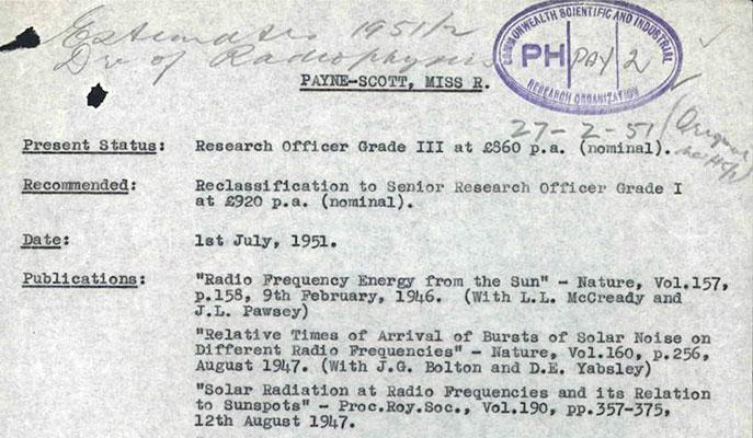 A list of Ruby's scientific publications and a recommendation for a pay rise.